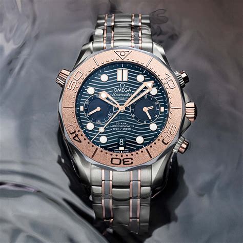 omega seamaster 300m titanium tantalum sedna gold|omega seamaster diver titanium.